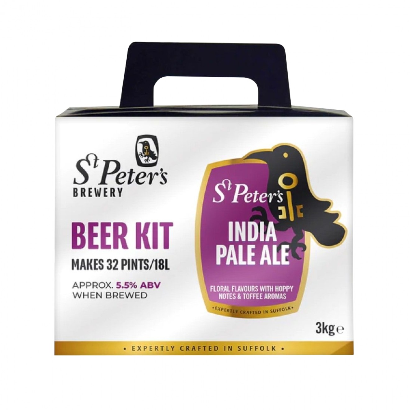 St Peters India Pale Ale IPA - Home Brew Beer Ingredient Kit - 32 Pint - 3kg