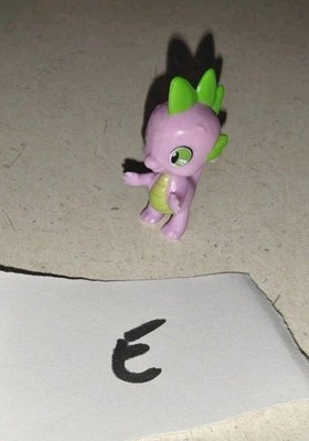 My Little Pony Spike the Dragon Mini Figure Purple Green (E)