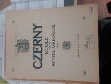 ECOLE DE LA PETITE VELOCITE - OP.636 - CZERNY - HEUGEL ET COMPAGNIE PARIS N° 495