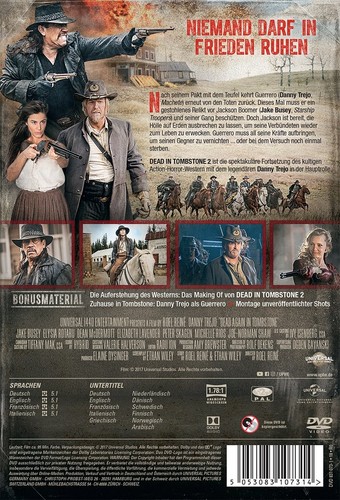 Dead Again in Tombstone (DVD) Danny Trejo Jake Busey Roel Reiné - Bild 2 von 10