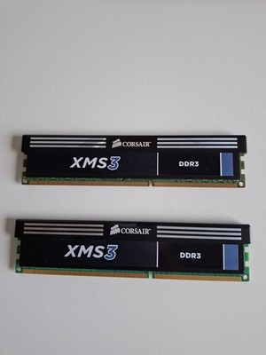 Corsair XMS3, 8 GB DDR3-RAM Kit (2x4GB) PC3-1333 MHZ