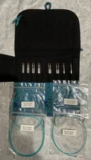 Hiya STEEL Standard Interchangeable knitting needle set, small, 5 "