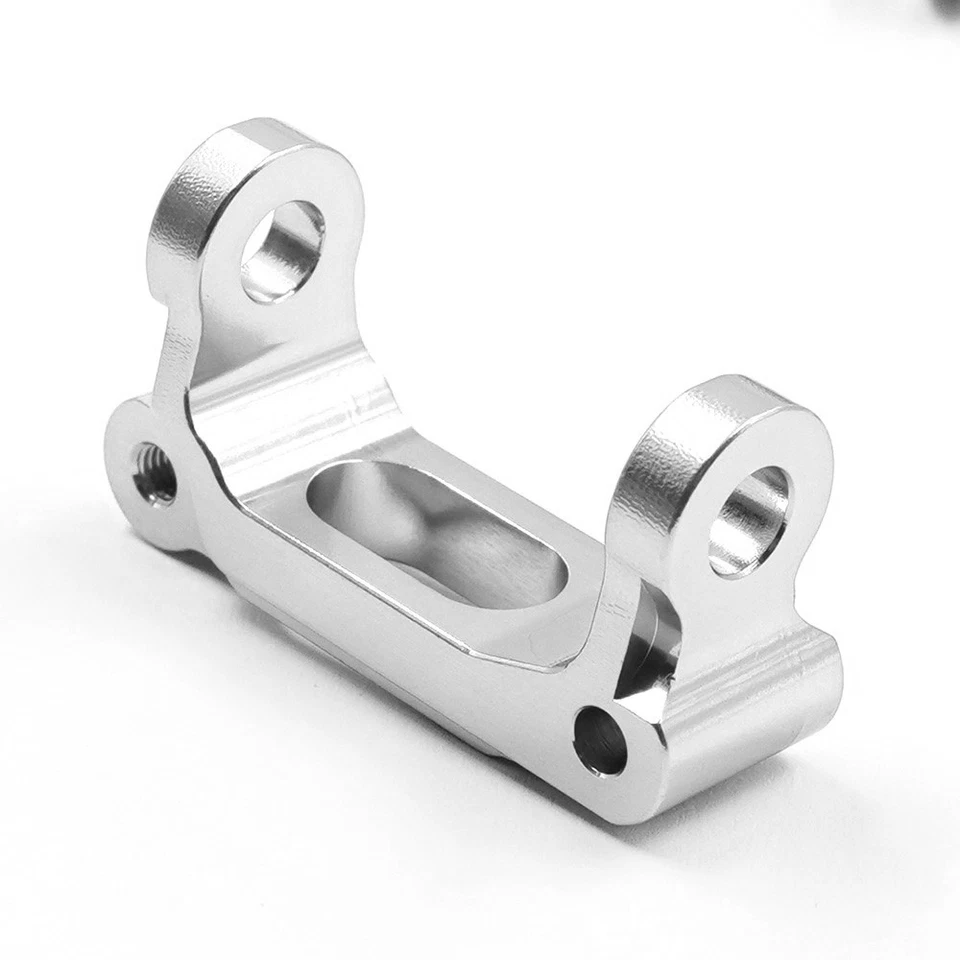 Yeah Racing Aluminum Front C-Hub For Tamiya WR02 WR02C TL-01 GF-01 #TAWR-036SV - Image 2 of 4