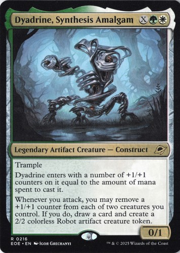 Dyadrine, Synthesis Amalgam Edge of Eternities Regular - NM #216 MTG EOE - Picture 1 of 2