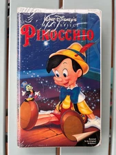 PINOCCHIO (VHS, 1993) MASTERPIECE EDITION CLAM SHELL NEW FACTORY SEALED