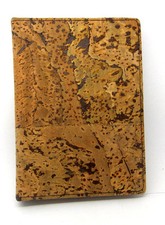 Handmade Portugese Cork ID Holder  Memo Pad
