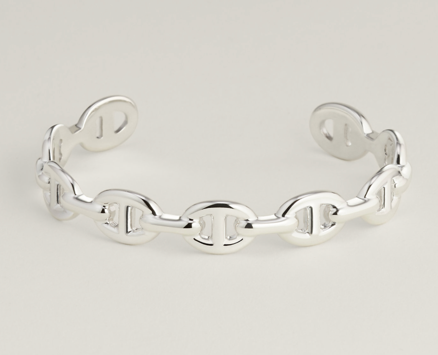 New Hermes Chaine d'ancre Enchainee bracelet medium model size ST