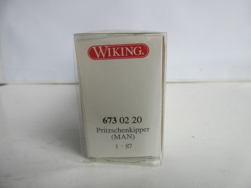Wiking 1:87 IVECO pianale ribaltabile WIMO BAU, mai usato!!! - Foto 3 di 4