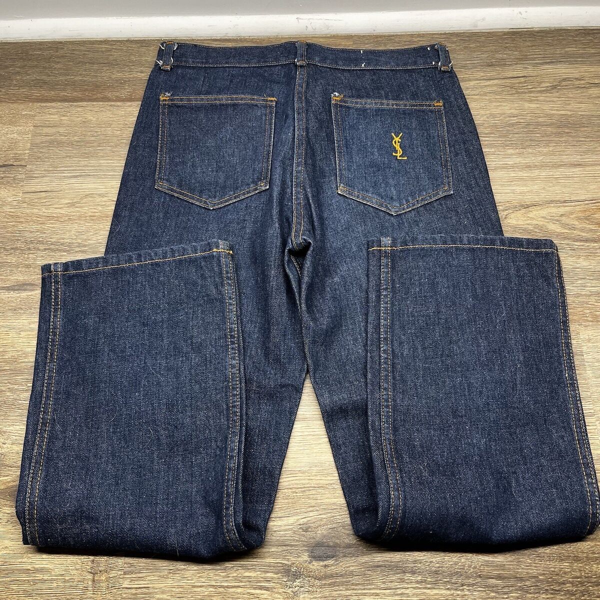 Vintage Yves Saint Laurent 80s Denim | eBay Vintage Yves Saint Laurent 80s Denim | eBay