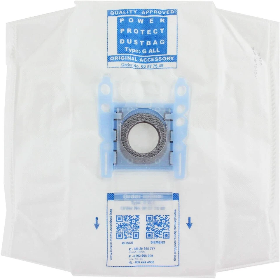 BOSCH TYPE G BAGS XXL GXL MegaAir SuperTex DUST Genuine Power Protect Bag x 5 - Image 3 of 4