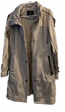 Rainforest Xl Womens Packable High End Beige Rain Coat Jacket