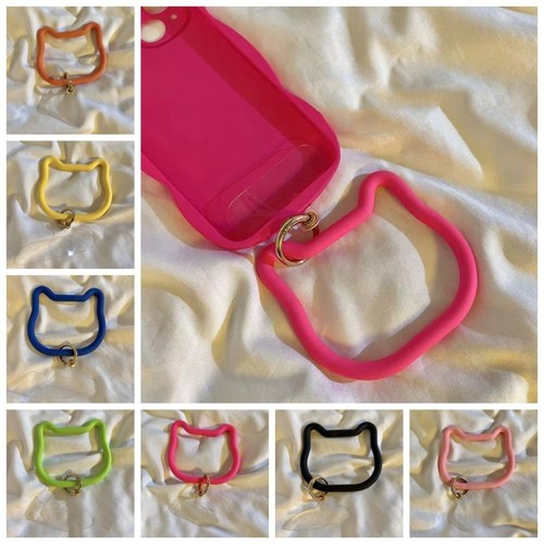 Cat Shape Cat Shape Phone Wrist Strap Cell Phone Hanging - 第 1/19 張圖片