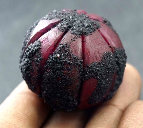Zertifiziert 354,85 Ct natürlicher irdener burmesischer roter Rubinmelone grober loser Edelstein - Bild 5 von 7