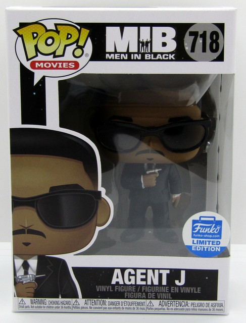 Funko Pop Movies Men in Black Agent J 718 Shop and Frank K Neeble for sale online | eBay