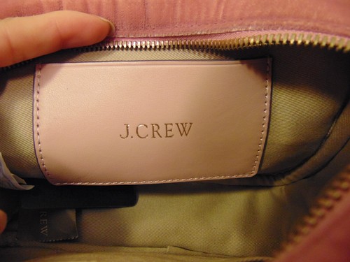 J.Crew Mini Velvet Signet H4031 Guava Berry Polyester Umhängetasche - Bild 11 von 12