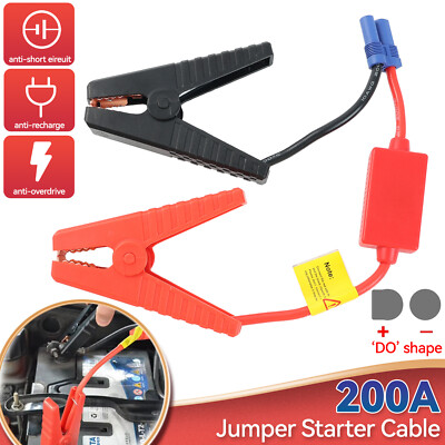 N27 EC5 Starthilfekabel KFZ Auto Ersatzkabel Krokodilklemme auf EC5-Stecker  12V