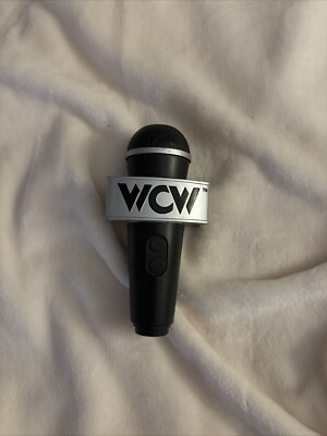 WCW 1998 Wrestling Mikrofon 5'' Manley Toy Quest