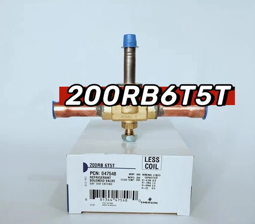 1Pcs New FOR EMERSON Solenoid Valve 200RB6T5T（Welding5/8)