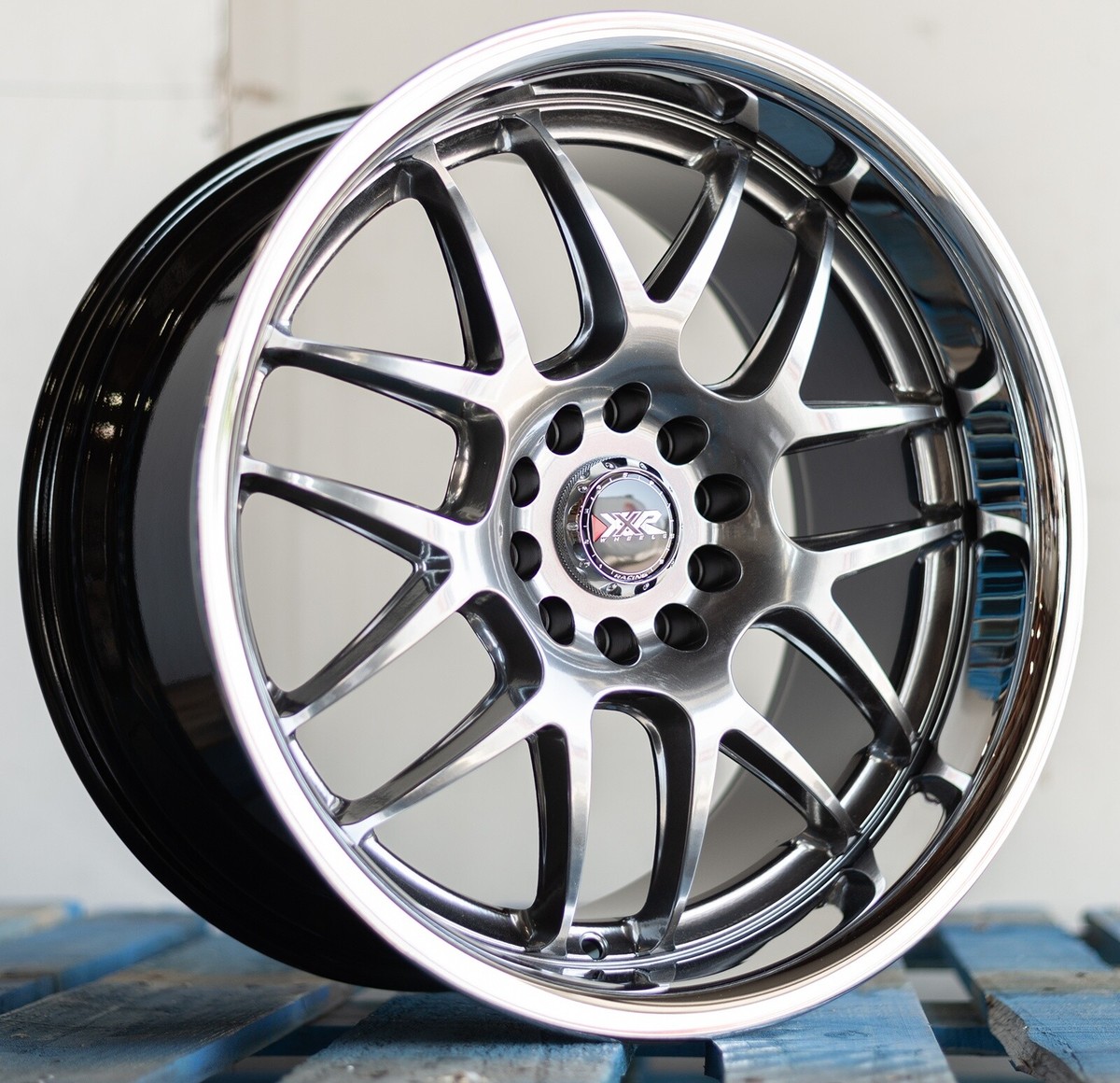 18x9 +35 XXR 526 5x114.3,5x120 Chromium Black / SSC Wheels (Set of