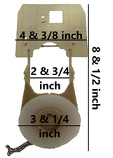 Toto THU128 Flapper with Silicone Seal and Counter Balance