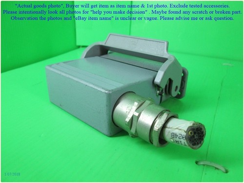 HARTING H-A16T, presa e presa di controllo alimentazione come da foto, sn:setC, lφo DHLtoUS. - Foto 8 di 12