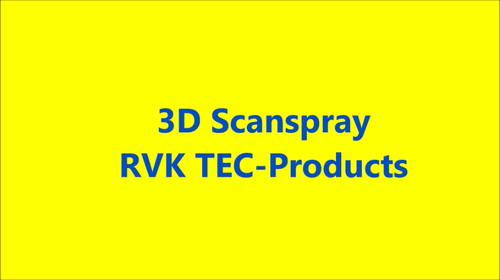 3D ScanSpray Mattierungsspray Anti Glare Spray Entspiegelungsspray Scanning Scan - Video 1 van 1