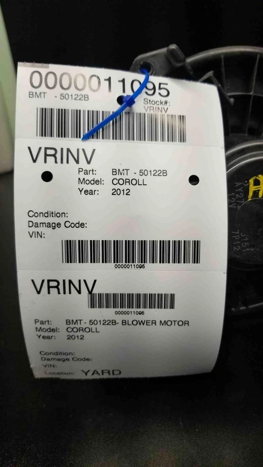 ✅ 2012 TOYOTA COROLLA ДВИГАТЕЛЬ ВЕНТИЛЯТОРА OEM - Изображение 4 из 4