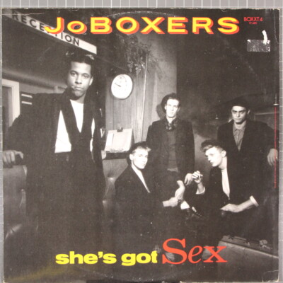 Jo Boxers Jealous Love She's Got Sex 12'' RCA BOXXT 4 1983 45 RPM