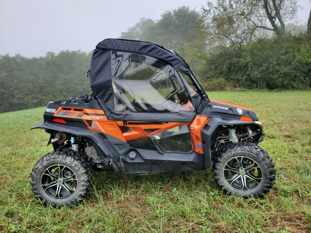 2018+ CF Moto ZForce 800 Trail / 800EX Upper Doors w/ Door Inserts