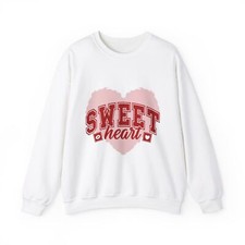 Sudadera Sweet Heart Cuello Redondo para Parejas - Sudadera Día de San Valentín