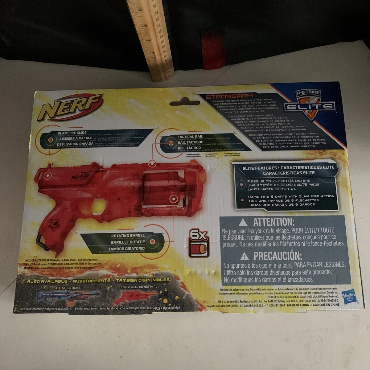 Lançador Nerf Sonic Fire Elite Strongarm - Hasbro em Promoção na