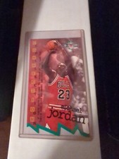 1995-96 Fleer NBA Jam Session Die-Cut Michael Jordan D13