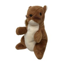 TY Beanie Baby NUTS The Squirrel Plush Toy Plushie 4"