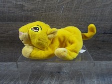 Disney The Lion King 6" Young Simba Beanbag Plush Stuffed Animal Toy