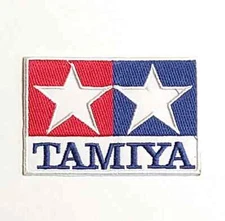 Tamiya Patch  3.1" x 2.1" Iron-on or Sew-on Embroidered Emblem