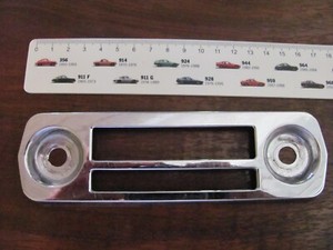 Radioblende alt Chrom  VW Opel Autounion Mercedes Ford
