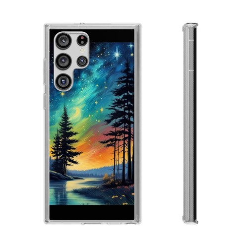 Starry Night Style Forest Art Iphone, Samsung case - Picture 101 of 103