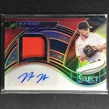 2021 Select Nick Neidert Rookie Jersey Autograph Tri-color 35/99