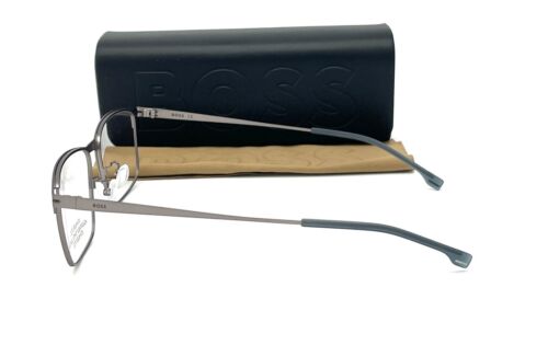 HUGO BOSS 1467 F R80 Gunmetal / Demo Lens 57mm Eyeglasses - Picture 4 of 5