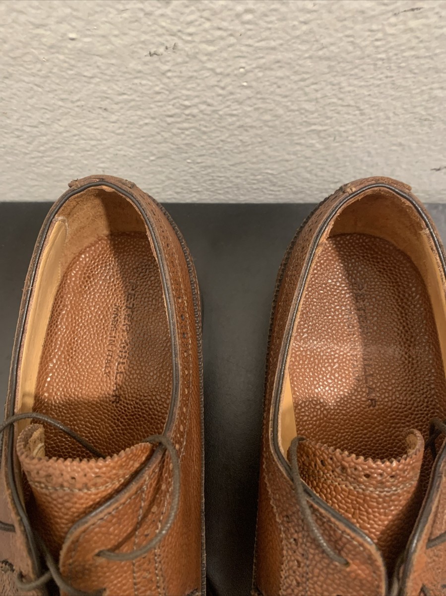 Peter Millar Collection Derby Brogue Brown Shoes Mens 10  display picture 2