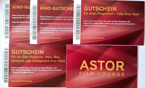 Gutscheinbox ASTOR Lounge Berlin für 2 Personen "DIE GROSSE VERFÜHRUNG" - Bild 6 von 8