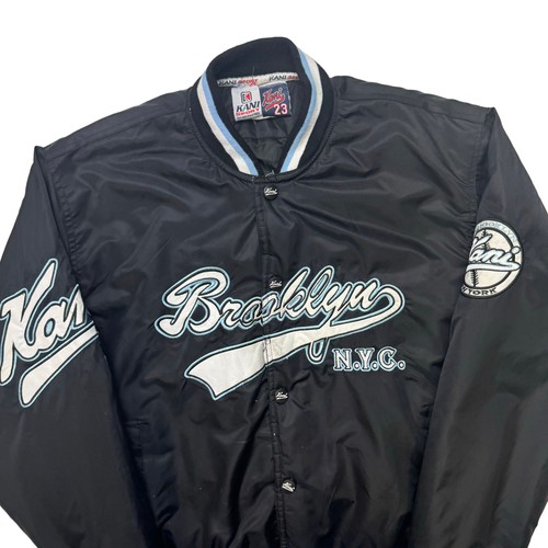 Karl Kani Sport 90's Brooklyn NYC Men's Small Bomber Varsity Jacket - Picture 3 of 9