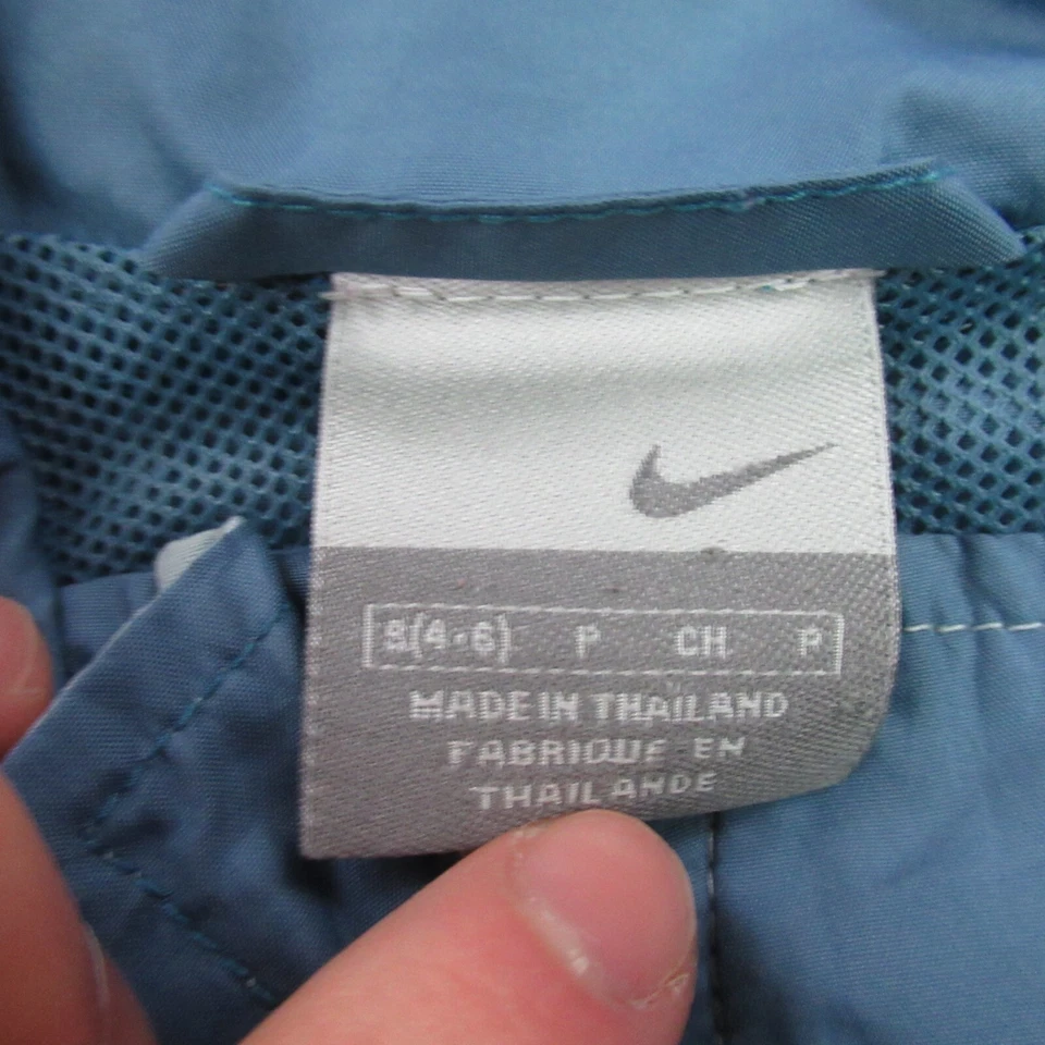 Nike Jacket Boys Small Long Sleeve Full Zip Outdoor Lightweight 4-6 - Image 3 of 4