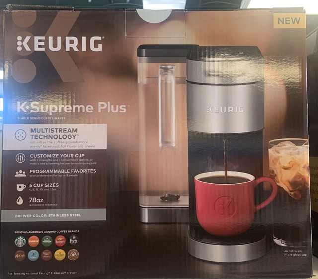 Keurig KSupreme Plus 5000350800 Coffee Maker Stainless Steel for