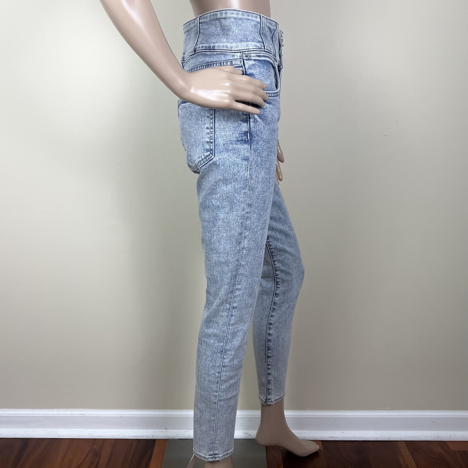 $298 VERONICA BEARD REVOLVE BUTTON FLY SKINNY JEA… - image 5