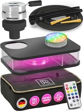 Shisha Set To Go Komplett Mini Acryl klein Reise LED Wasserpfeife leicht tragbar