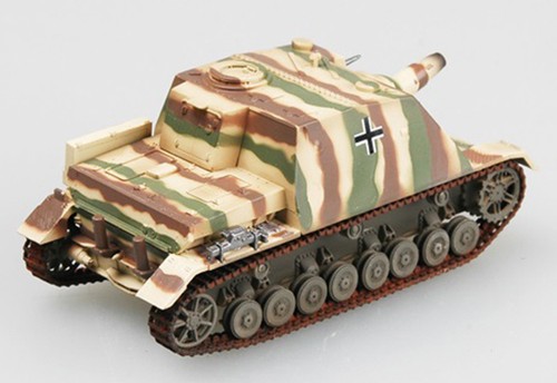 WW2 eastern front 1944 German Sturmpanzer Brummbar gun Tank 1:72 Easy Model - Picture 5 of 6