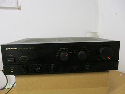 PIONEER A333 ENDSTUFE. GETESTET . FUNKTIONSFÄHIG. Vintage Hi Fi