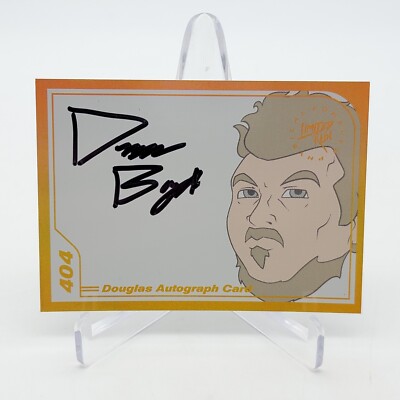 Carte Trading Card Limited Run #404 Douglas Autograph GOLD - Série 2 (EXC)