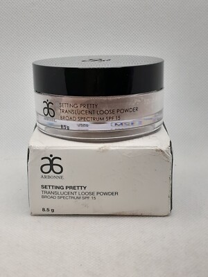 Arbonne Setting Pretty Translucent Loose Powder Broad Spectrum SPF 15 8,5G